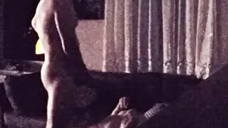 Cumshot on neighbour’s swinger wife. Jerk off on nice tits