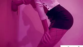 My husband watches me take a dick in my mouth