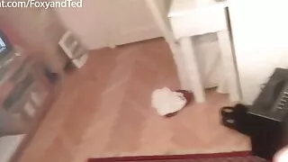 Stripchat model FoxyAndTed gets fucked hard in every hole