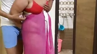 Indian Stepmom has sex with Stepson with dirty Hindi talk 2