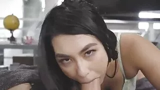 stepsis blows me during lockdown boredom cheating stepsister