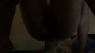 Riding a bottle at midnight