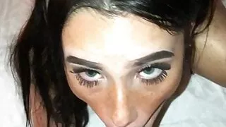 Mackenzie Blowjob and swallows