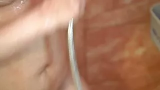 Sexy woman in a shower