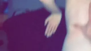 Blonde fucked from behind again.