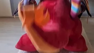 Having some fun to fuck a Dragon with Toe Socks!