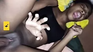 Tiny Girl Screams with this BBC
