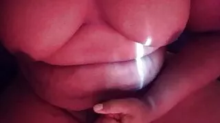Sexy BBW Enby Masturbating
