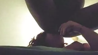 White BBW Coworker Gave Me A Rimjob After The Office Party