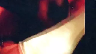 Blk man eating redbone cougar until she cums