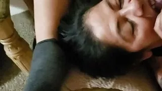 my horny wife enjoying a friend after the club