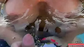 Pawg Girl Fucked Twarde W Basenie