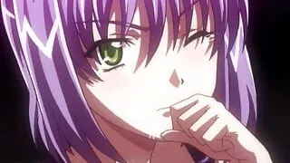 Sexy girl gives chubby nerd a blowjob in an empty classroom