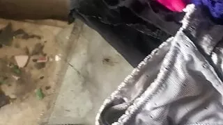 Found a sissy lingerie stash