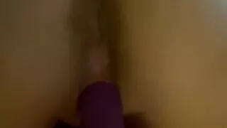 Sara with dildo and squirting