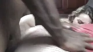 busty amateur milf lilly sharing a huge black dick with heat