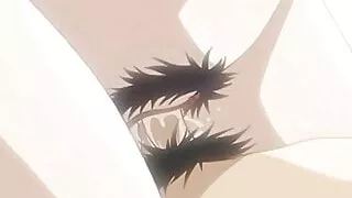 Roommate teaches little brunette the joys of oral pleasure