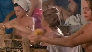 Evelyne In A Dress And Nude