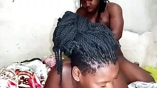 I massaged the girl and fucked her from behind