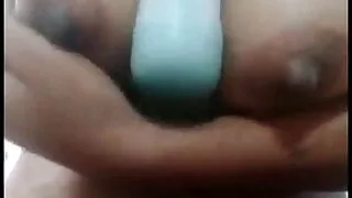 Hot Busty Girl Enjoys Sex Alone In Bathroom #Pride2021