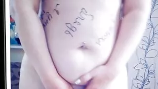 Humiliation of a Russian married aunt, for debts