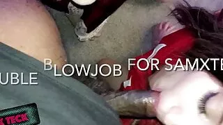 SaMXTeck gets a sensual BJ