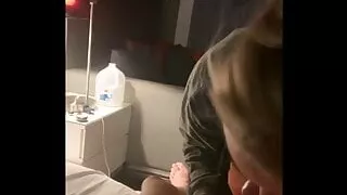 Brunette thick ass wife tell to her husband to fuck her soft