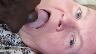 My cum makes her happy