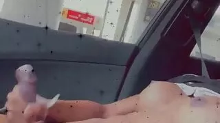 Hadd to squeeze one out while my gas was pumping