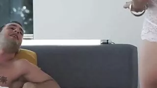 hardcore licking   pounding her ass for breakfast cumshot bi