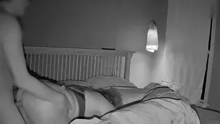 Fucking my Boss' Slutty BBW MILF Wife in his bed