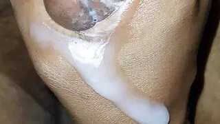 my wife made me cum all over.