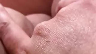 Aj fingering her wet pussy