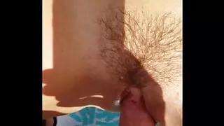 Busty Gets Creampie for Christmas