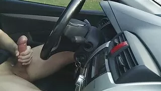 PUBLIC MASTURBATION: Jerking off in the public street.