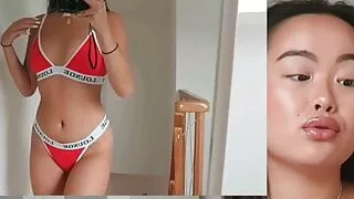 Asian youtuber lingerie haul (Ameliecara01)