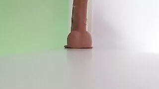 Assfuck with new leatherslip