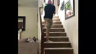 Hot MILF Stepmom Stuck And Fucked Under Table By Stepson