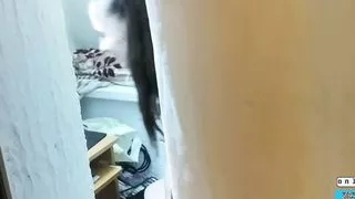 Well, my stepsister got caught, now I know she squirts