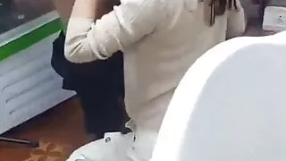 Chinese girl – masturbation in car and squirting