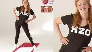 Palina Rojinski, sexy workout, mega hot butt