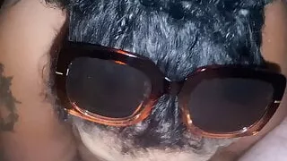 Naughty blowjob for mature man