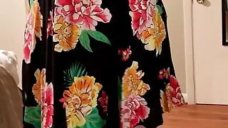 BBW Sundress Striptease