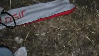 Outdoor sex with a skinny teen and I take her home to sleep