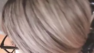 wife casting busty cougar fucks her stepson while dad is awa