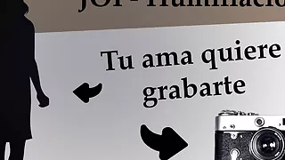 Spanish JOI con anal, CEI y humillacion. Prepara la camara.
