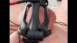 Leckeres neues Sperma im Käfig