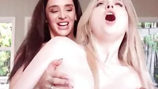 slut’s big tits are bigger than your stepmom’s