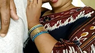 Indian Mom Tamannah Giving Blowjob