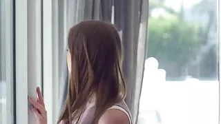 POV pornstar out of breathe college roommate pounded deepthr